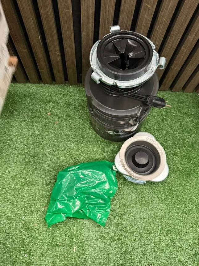 InSinkErator Badger 5, 1/2 HP Continuous Feed Kitchen Garbage Disposal with Power Cord, Badger Series