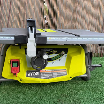 RYOBI 15 Amp 10 in. Compact Portable Corded Jobsite Table Saw with Folding Stand