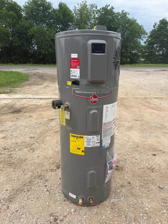 RHEEM ProTerra 50 Gal. Smart High Efficiency Hybrid Heat Pump Water Heater w/ Leak Detection & Auto Shutoff