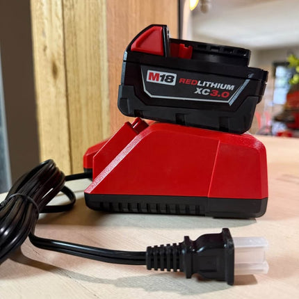 MILWAUKEE M18 18-Volt Lithium-Ion HIGH OUTPUT Starter Kit with One 3.0Ah Battery and Charger