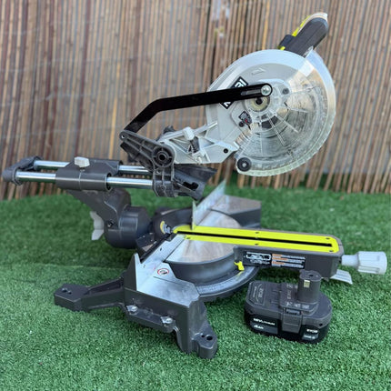 RYOBI ONE+ 18V Cordless 7-1/4 in. Sliding Compound Miter Saw