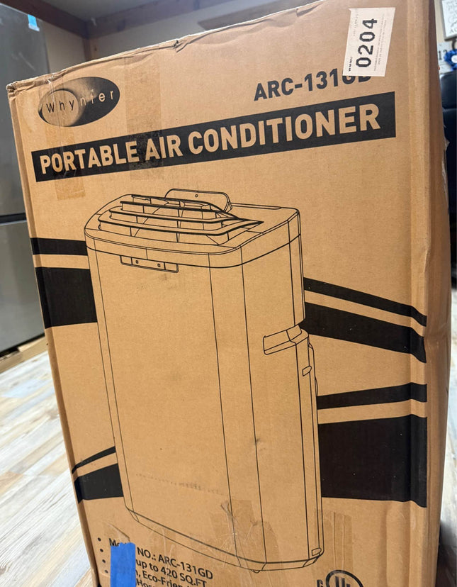 Whynter 13,000 BTU Portable Air Conditioner with Dual Hose (ARC-131GD)