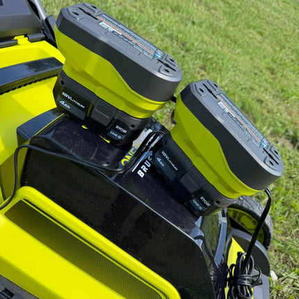 Ryobi 20” Self-Propelled with 2 batteries
