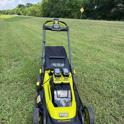 Ryobi 20” Self-Propelled with 2 batteries