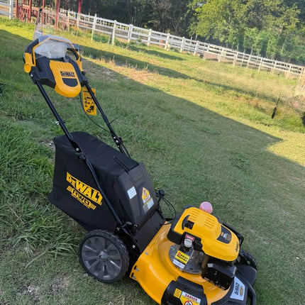 21 in. 196cc E-GOV Engine 3-in-1 Gas RWD Self-Propelled Lawn Mower with High Rear Wheels