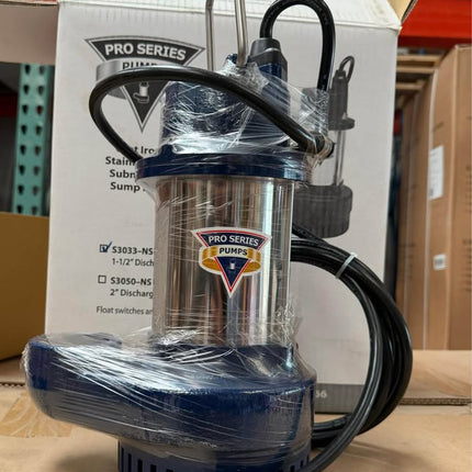 SUMP PUMP, PRO SERIES PUMPS Submersible