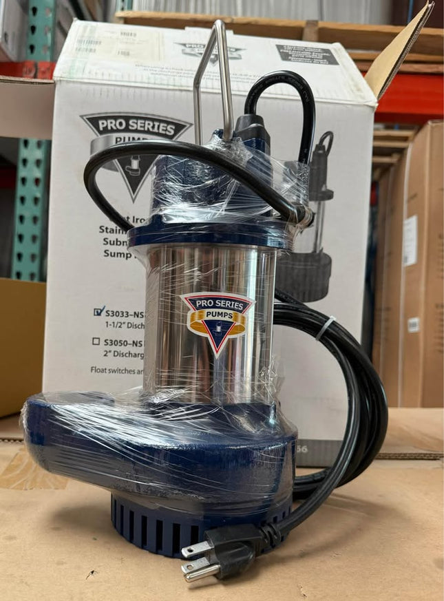 SUMP PUMP, PRO SERIES PUMPS Submersible