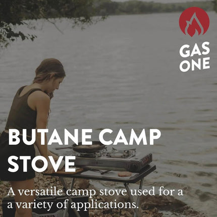 GASONE Portable 2-Burner Butane Camp Stove