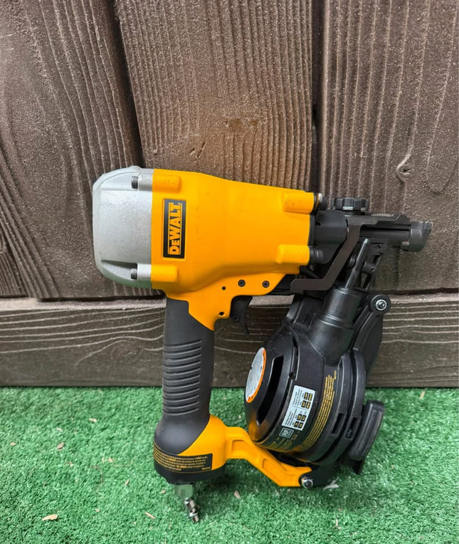 DEWALT 1-3/4 in. 15 Degree Pneumatic Coil Roofing Nailer