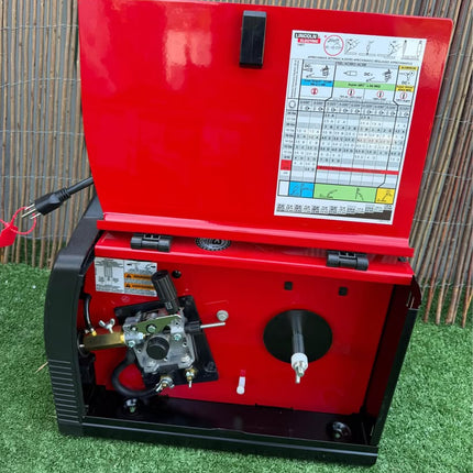 LINCOLN ELECTRIC Weld-Pak 140 Amp MIG and Flux-Core Wire Feed Welder, 115V, Aluminum Welder