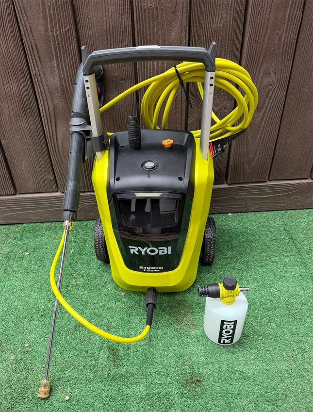RYOBI 2100 PSI 1.2 GPM Cold Water Corded Electric Pressure Washer with Foamer