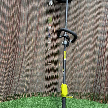 RYOBI 40V HP Brushless Whisper Series 17 in. Cordless Attachment Capable String Trimmer with 4 Ah Battery and Charger