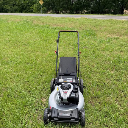 Murray 21 in. 140 cc Briggs and Stratton Walk Behind Gas Push Lawn Mower with Height Adjustment and with Mulch Bag