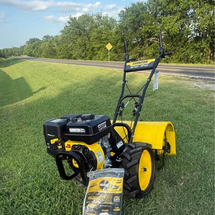 CHAMPION Power Equipment, 22 in. Counter Rotating Gas Rear Tine Tiller with Self-Propelled Agricultural Tires