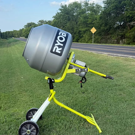 RYOBI 5.0 cu. ft. Portable Corded Concrete Mixer
