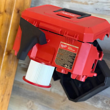 MIWAUKEE M12 FUEL 12-Volt Lithium-Ion Cordless 1.6 Gal. Wet/Dry Vacuum (Vacuum-Only)