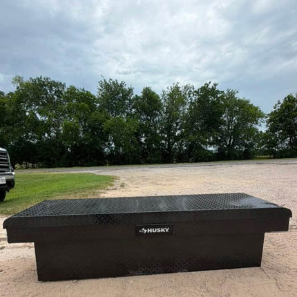 HUSKY Crossbed Truck Tool Box in Aluminum