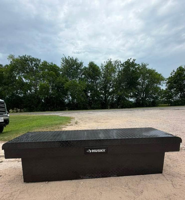 HUSKY Crossbed Truck Tool Box in Aluminum