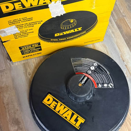 DEWALT Universal 18 in. Surface Cleaner for Cold Water Pressure Washers Rated up to 3700 PSI