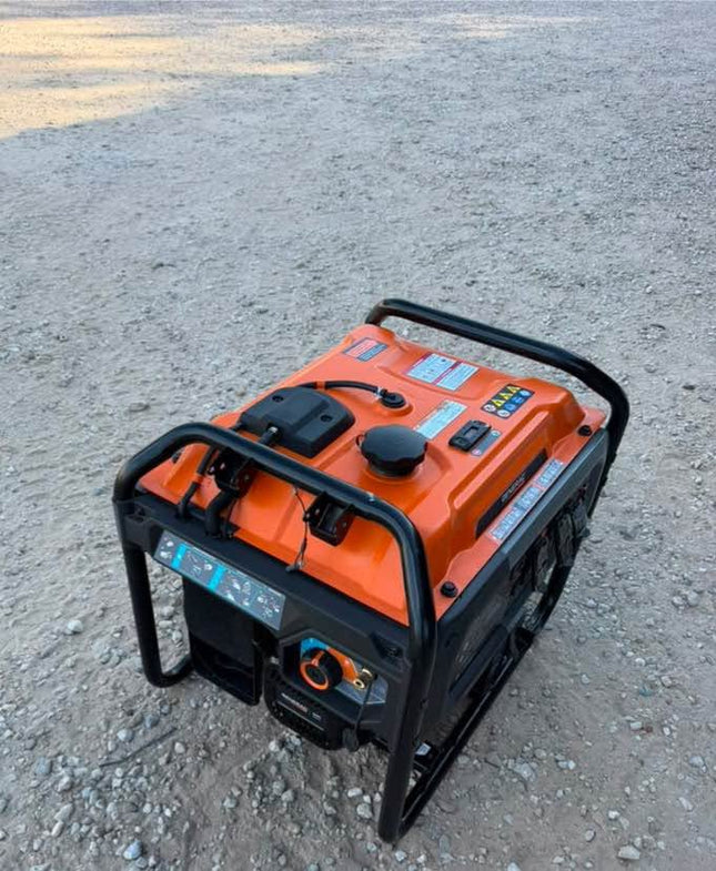 GENERAC 8,125/6500-Watt Electric Start Dual Fuel Portable Generator w/ CoSense for DIY Projects,Outdoor Events and Power Outages