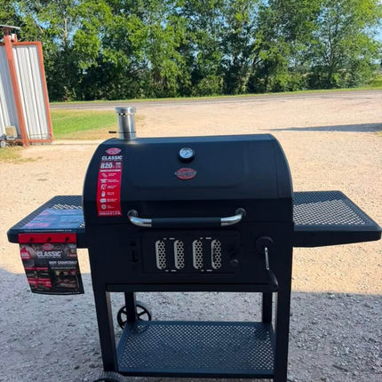 CHAR-GRILLER Classic Charcoal Grill in Black