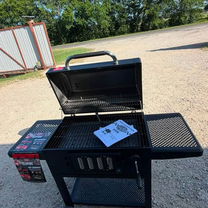 CHAR-GRILLER Classic Charcoal Grill in Black