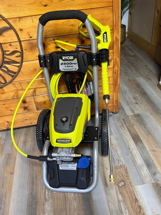 RYOBI 2500 PSI 1.2 GPM High Performance Cold Water Electric Pressure Washer