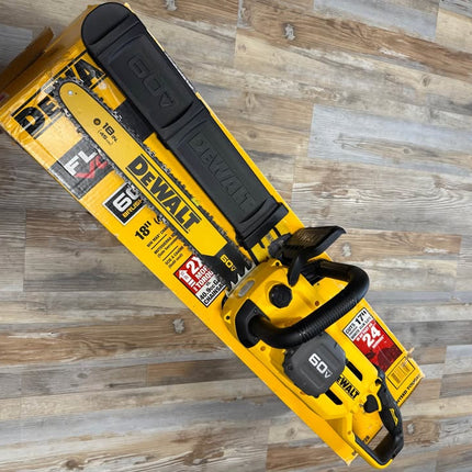DEWALT FLEXVOLT 60-Volt MAX 18 in. Brushless Cordless Battery Powered Chainsaw (Tool Only)