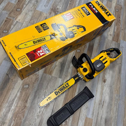 DEWALT FLEXVOLT 60-Volt MAX 18 in. Brushless Cordless Battery Powered Chainsaw (Tool Only)