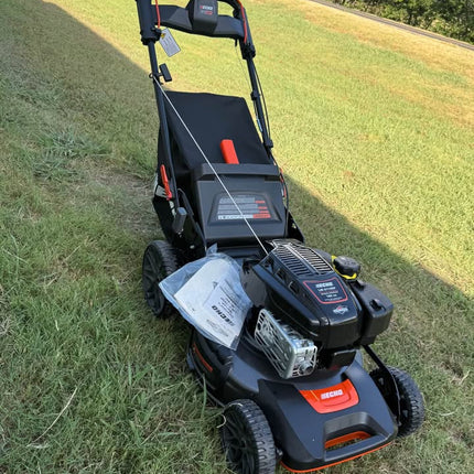 ECHO 21 in. 190 cc Briggs and Stratton Gas 3-in-1 Dual Blade RWD Self-Propelled Lawn Mower with Single Lever Deck Adjustment