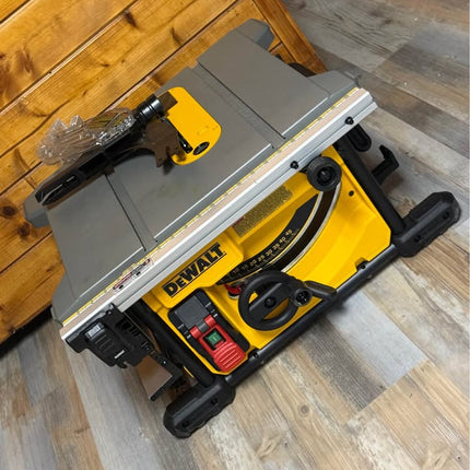 DEWALT 15 Amp Corded 8-1/4 in. Compact Portable Jobsite Tablesaw (Stand Not Included)