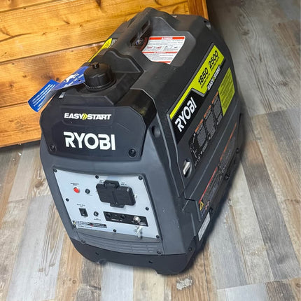 RYOBI 2500-Watt Recoil Start Gas Powered Inverter Generator with CO Shutdown