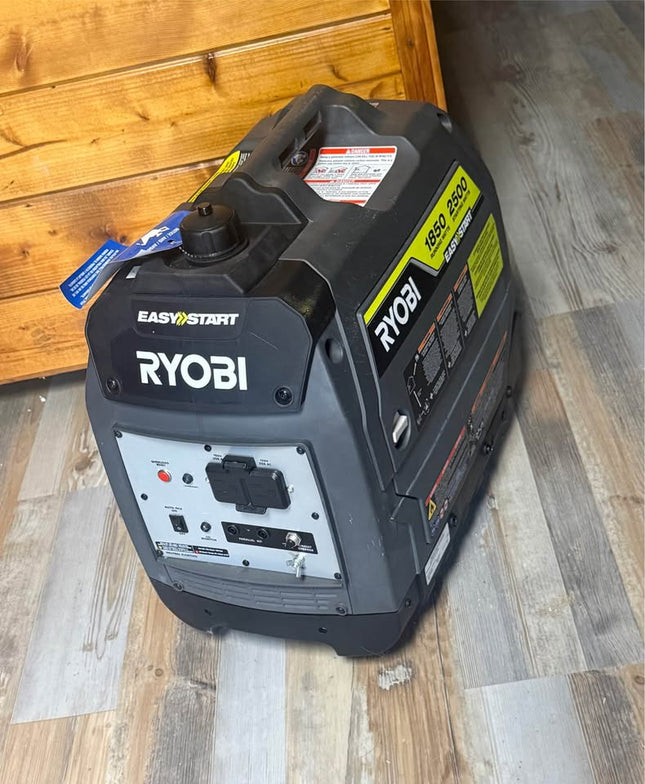 RYOBI 2500-Watt Recoil Start Gas Powered Inverter Generator with CO Shutdown