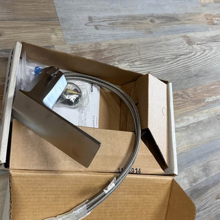 KOHLER 13466-VS K13466VS Geometric Battery-Powered Touchless Bathroom Faucet, Vibrant Stainless