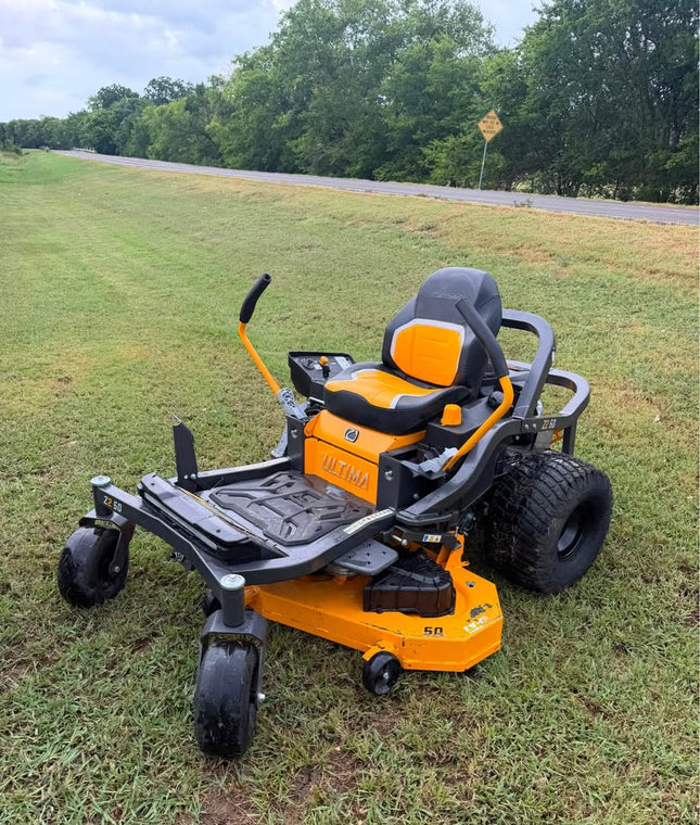 CUB CADET Ultima Z2 50in. Fabricated Deck 23HP V-Twin Kawasaki FR Series Engine Dual Hydro Drive Gas Zero Turn Riding Lawn Mower