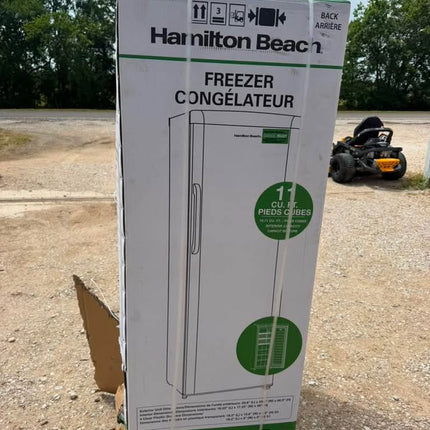 HAMILTON BEACH 11 Cu Ft Upright Freezer in White