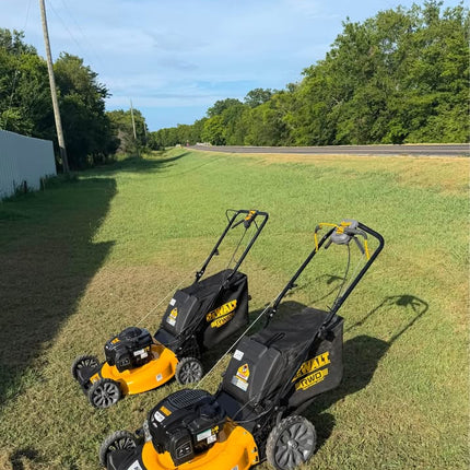 DEWALT 21 in. 163cc Briggs and Stratton 725Exi Engine Rear Wheel Drive 3-in-1 Gas Self Propelled Walk Behind Lawn Mower