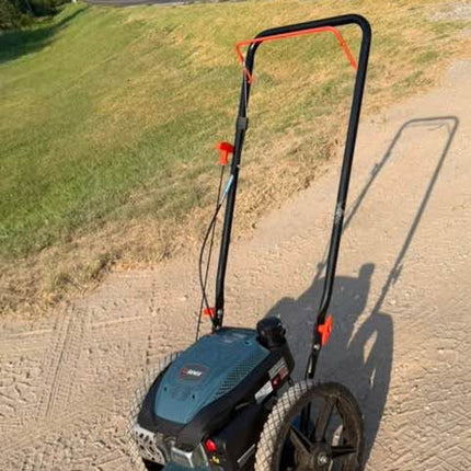 SENIX 4-Cycle Gas Powered High Wheel String Trimmer