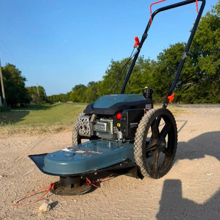 SENIX 4-Cycle Gas Powered High Wheel String Trimmer