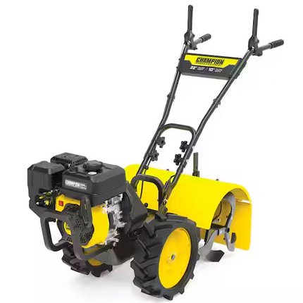 CHAMPION Power Equipment, 22 in. Counter Rotating Gas Rear Tine Tiller with Self-Propelled Agricultural Tires