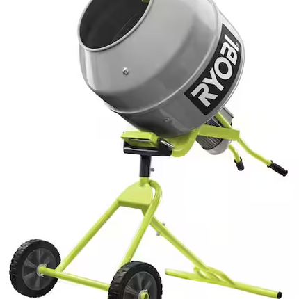 RYOBI 5.0 cu. ft. Portable Corded Concrete Mixer