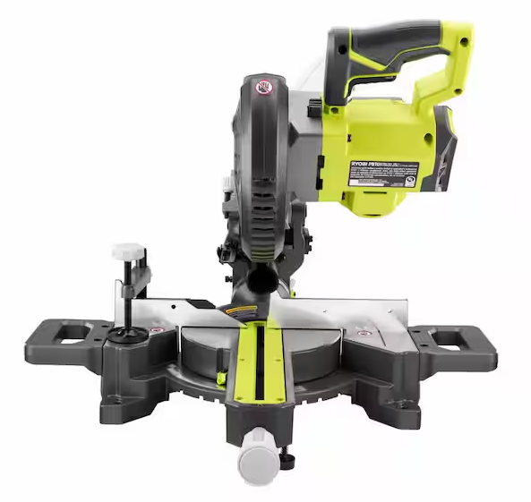 RYOBI ONE+ 18V Cordless 7-1/4 in. Sliding Compound Miter Saw