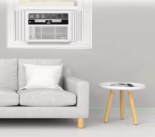 12,000 BTU 115-Volt Window Air Conditioner Cool Only for 550 Sq. ft. in White