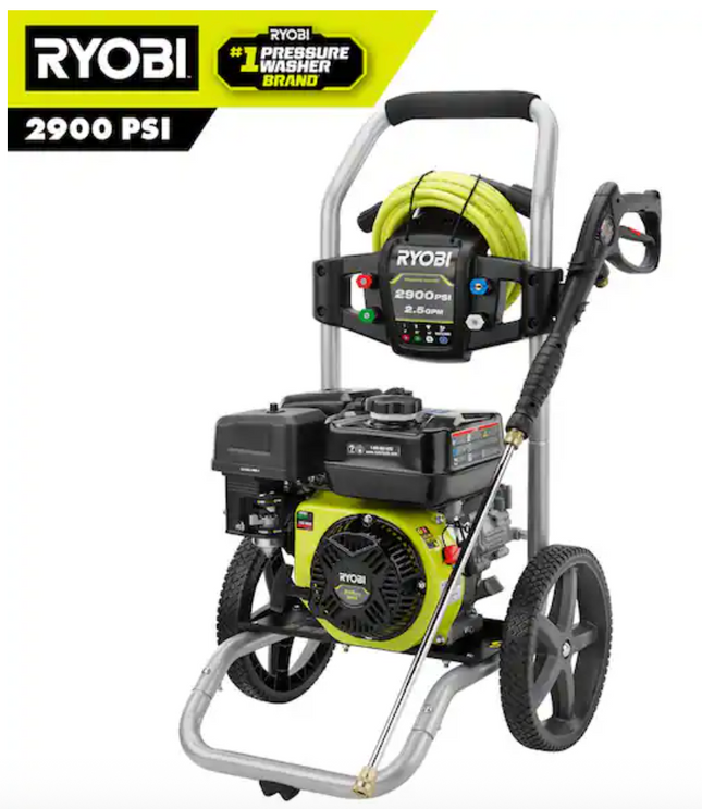 Ryobi 2900 PSI Gas Pressure Washer