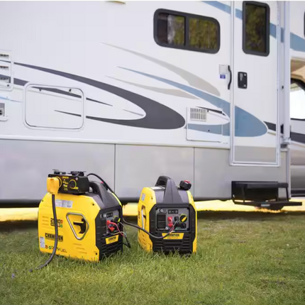 Champion 2500/1850-Watt Recoil Start Dual Fuel Gasoline and Propane Inverter Generator