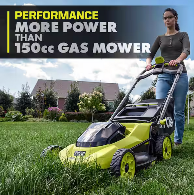 Ryobi 40V HP Self-Propelled Mower 6.0Ah Battery + Charger