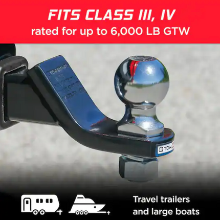 2-5/16 in. Diameter Chrome Trailer Ball