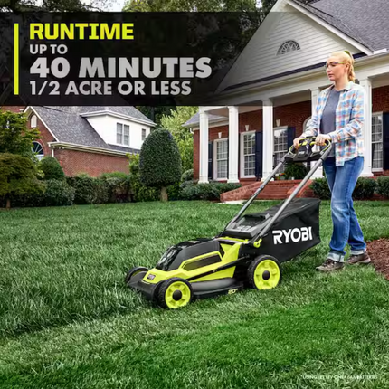 Ryobi 20” Self-Propelled with 2 batteries