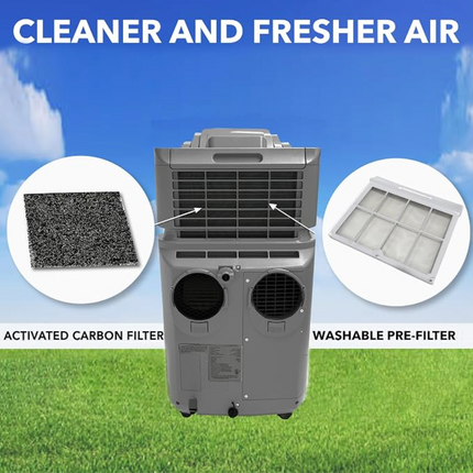 Whynter 13,000 BTU Portable Air Conditioner with Dual Hose (ARC-131GD)