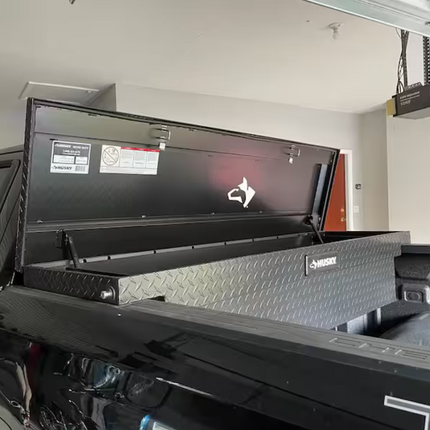 HUSKY Crossbed Truck Tool Box in Aluminum